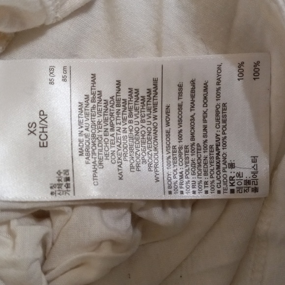 Banana Republic White Sleeveless Top Size XS - Picture 4 of 4